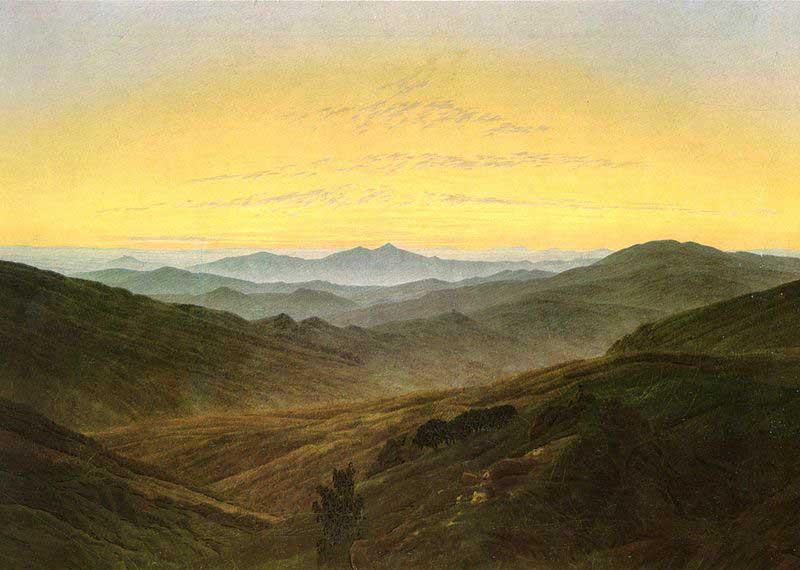 Caspar David Friedrich The Giant Mountains